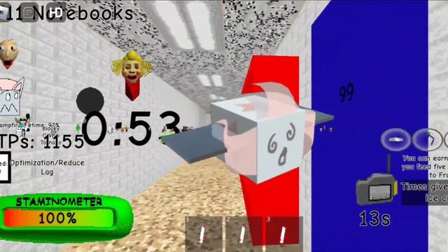 Test Baldi Basics Game but i used pizza tower mechanic [i guess speedrun] смотреть онлайн