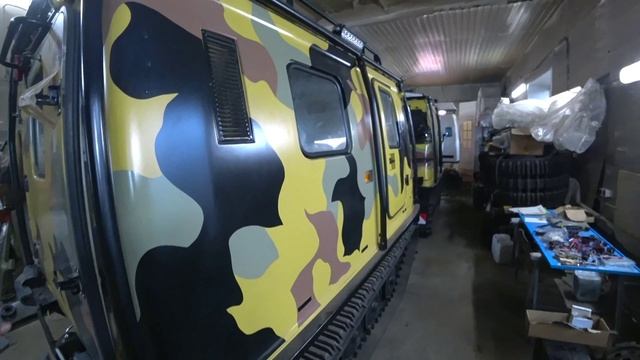 Hagglunds BV-206 на реставрации ArcticWay #1 смотреть онлайн