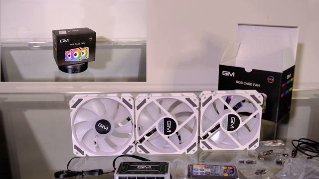 GiM RGB Case Fans | KB-28 - White смотреть онлайн
