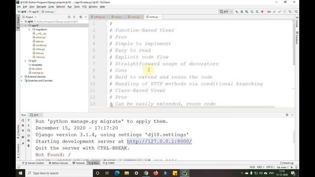 Function Based Views vs Class Based views in Django| 111 Day code Challenge |Programming with Gauta смотреть онлайн