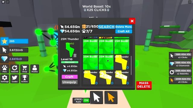 ТОП МИРА ЗА 1 КЛИК! TAPPING LEGENDS В РОБЛОКС! ROBLOX смотреть онлайн
