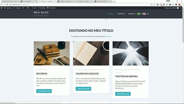How to translate a WordPress website w/ Weglot plugin | Multilingual WordPress смотреть онлайн