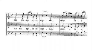 Христос воскресе. Тропарь Пасхи. Кастальский. Бас