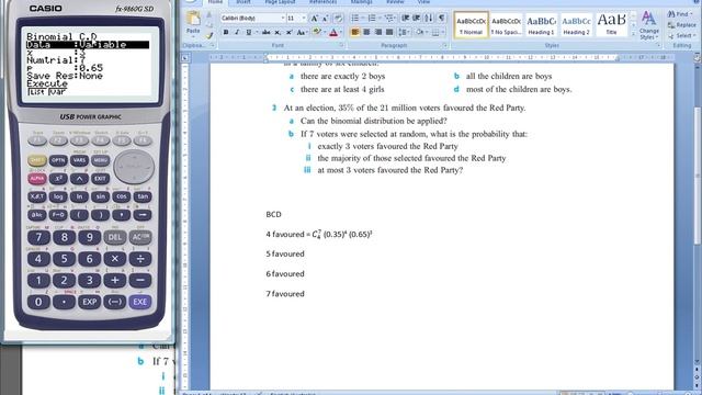 Using Binomial Cumulative Distribution Function - Example 2 смотреть онлайн