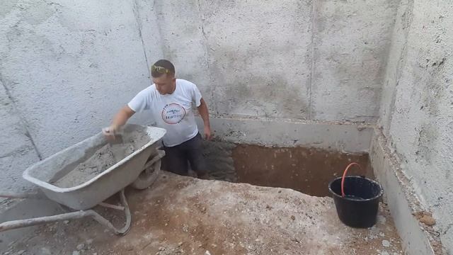 Ведро цемента,пять отсева,одно песка? смотреть онлайн