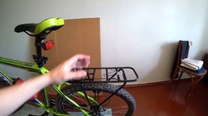 Велосипедный багажник под дисковый тормоз