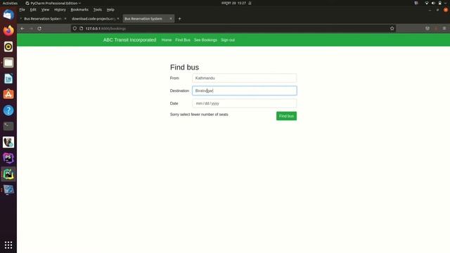 Bus Reservation System in Django with Source Code | Source Code & Projects смотреть онлайн