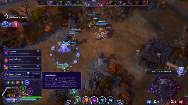 Heroes of the Storm - Stukov - Cursed Hollow - Quick Match (HotS Gameplay) смотреть онлайн