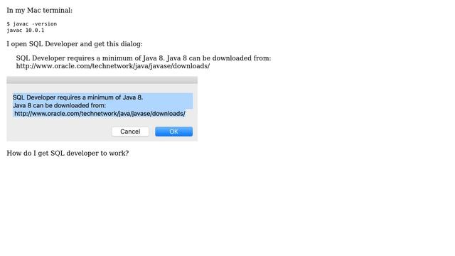 Why can't I open SQL Developer when I have Java 10 installed? (2 Solutions!!) смотреть онлайн