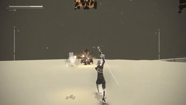 NieR:Automata - 2B Memory Boss Battle - 9S - Normal смотреть онлайн