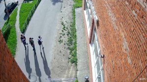 Пример записи с купольных и цилиндрических IP камер IP105 105P IP305 IP305P