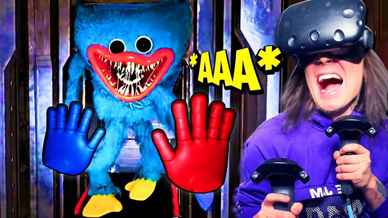 ХАГГИ ВАГГИ В ВИРТУАЛЬНОЙ РЕАЛЬНОСТИ!!! (Poppy Playtime VR) смотреть онлайн