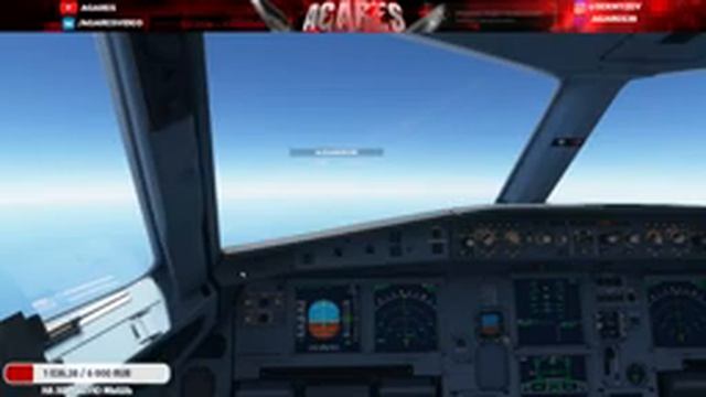 Microsoft Flight Simulator | Перт YPPH- Сидней Кингсфорд-Смит YSSY | кругосветка A 320 смотреть онлайн