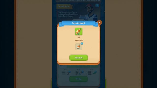 Merge Mansion | Fish market Garage Cleanup 🐠🐟🐡 смотреть онлайн