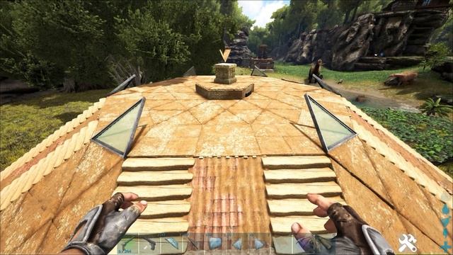 STRUCTURES PLUS PYRAMID BUILD - ARK Survival Evolved смотреть онлайн