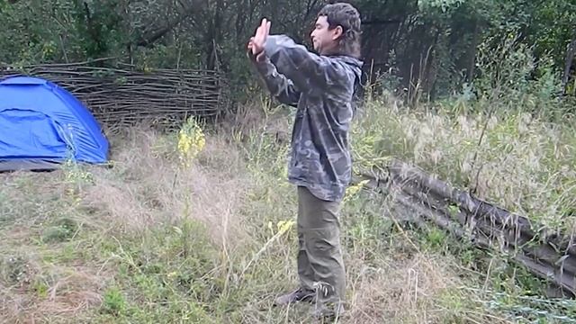 Внутренняя структура тайцзицюань 1 Школы Лун Мэнь. Столбовая работа . Часть 1 Укоренение