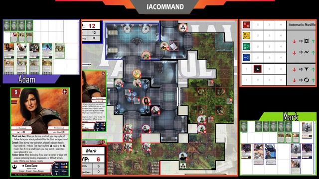 Imperial Assault IACP S7 League Game Week 1 - Manatee_X vs SushiCat - Vassal Online Skirmish смотреть онлайн