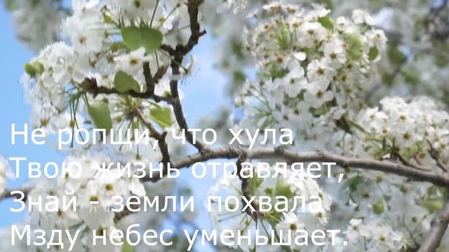 Стихотворение Николая Гурьянова " Не ропщи " смотреть онлайн