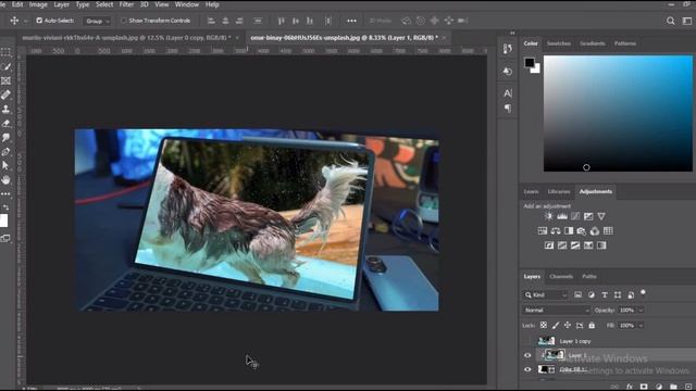 3D Pop Out Photo Effect in Adobe Photoshop смотреть онлайн