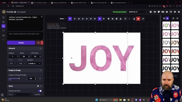 EASY: TEXT EFFECTS in Stable Diffusion / InvokeAI / A1111 смотреть онлайн