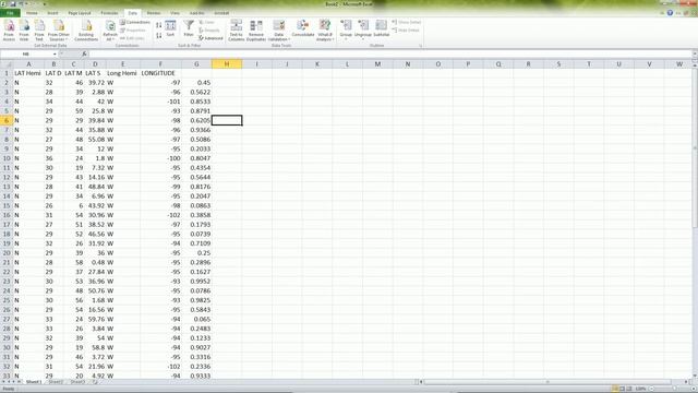 Converting Long/Lat Decimal Degrees to Degree Minute Seconds смотреть онлайн