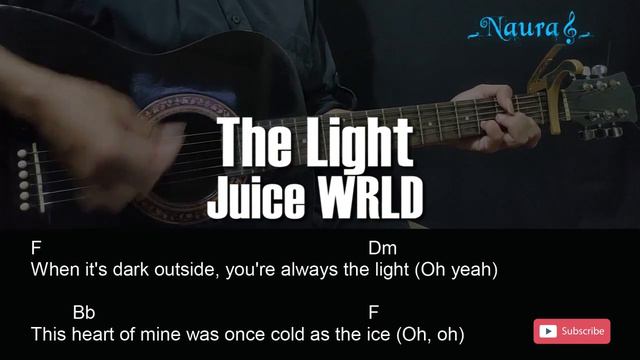 Juice WRLD - The Light Guitar Chords Lyrics смотреть онлайн