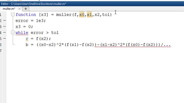 ¿RAÍCES COMPLEJAS? ¡MÉTODO DE MÜLLER! | PYTHON | MATLAB | MÉTODOS NUMÉRICOS смотреть онлайн