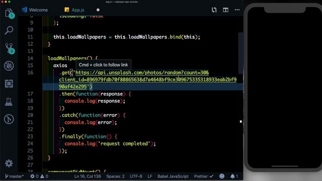 #1 Wallpaper App from Scratch | React Native | Expo смотреть онлайн