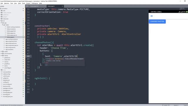 Ionic Gallery and Camera | How to USE | Ionic Tutorials смотреть онлайн