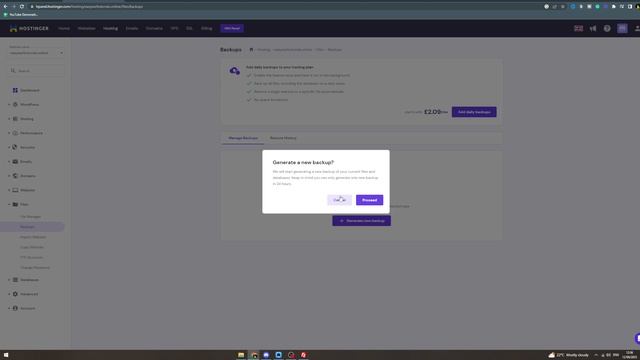 How To Backup Wordpress Website In Hostinger смотреть онлайн