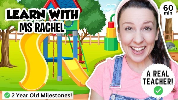 Мисс Рэйчал Toddler Learning with Ms Rachel 2 Year Old Speech & Social Skills for Toddlers