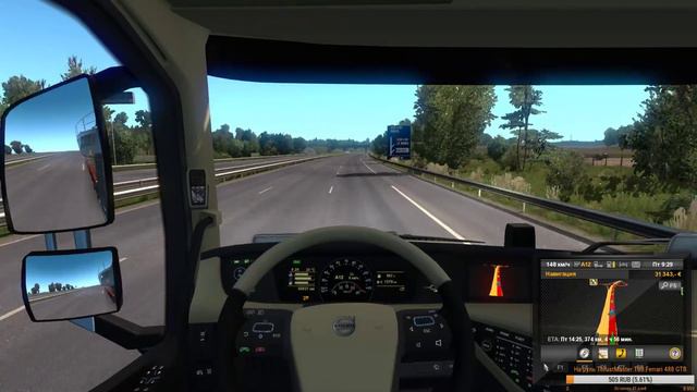 Euro Truck Simulator 2. MULTIPLAYER. #11 Начало карьеры смотреть онлайн