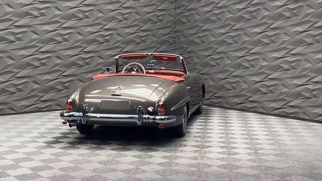 Showcasing Mercedes-Benz 190 SL смотреть онлайн
