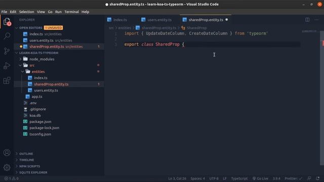 04 - (Arabic) TypeORM Entities - restful API - Koa.js | TypeScript |TypeORM смотреть онлайн