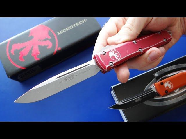 Нож-Автомат которому ВСЁ НИПОЧЁМ! Microtech Ultratech Distressed смотреть онлайн