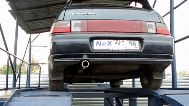 NeX® _VAZ 2112. Глушитель основной -Турбо- смотреть онлайн