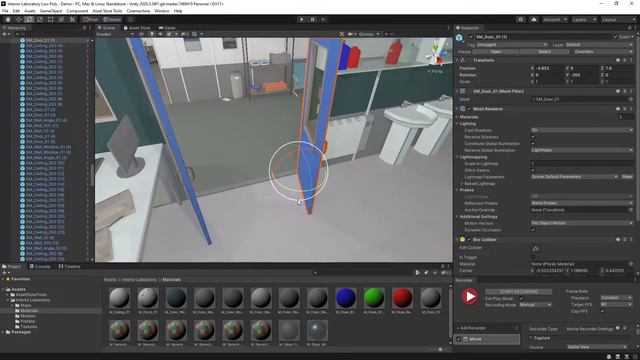 Interior Laboratory Low Poly [ Unity ] смотреть онлайн