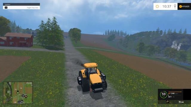 CAT CHALLENGER UPDATED V 1.1 для Farming Simulator 2015 смотреть онлайн