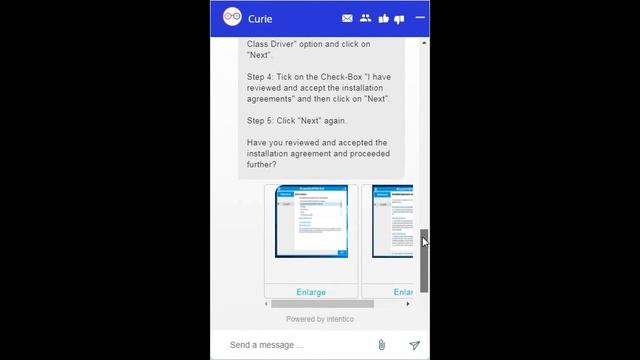 Intentico TS printer config смотреть онлайн