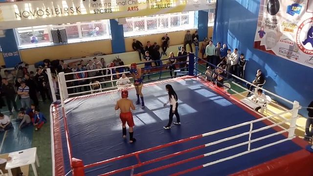 Новосибирск. Баходир Ниёзов - Bahodir Niyozov кикбоксинг смотреть онлайн