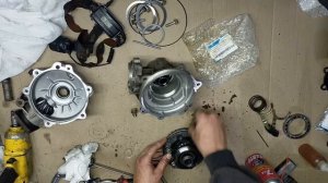 Сборка переднего редуктора CF Moto CF 500-2A