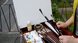 1 Урок. Уроки рисования маслом.  Вводный урок.