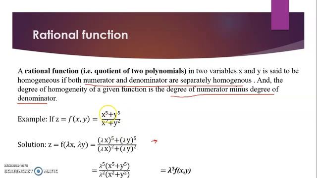 Partial Differentiation - Homogeneous function & Euler's theorem - DU Professor смотреть онлайн
