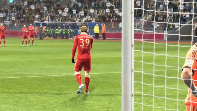 Серия Пенальти Реал Мадрид Бавария Мюнхен PES 2013 смотреть онлайн