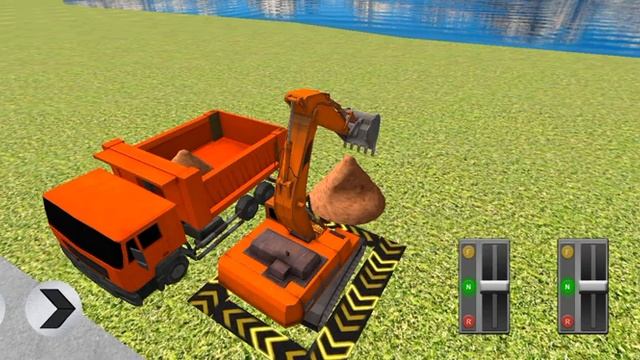 City Construction Simulator: Forklift Truck Game: Excavator Mode Level 2 смотреть онлайн