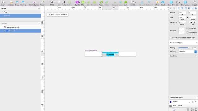 Dynamic button with sketch and Anima auto-layout смотреть онлайн