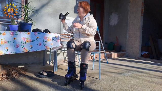 First time on roller skates. My life in Montenegro. Travel. Mila Naturist. смотреть онлайн