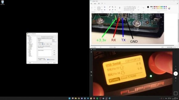 Flipper Zero : USB UART bridge walkthrough, the every-day carry USB to TTL converter