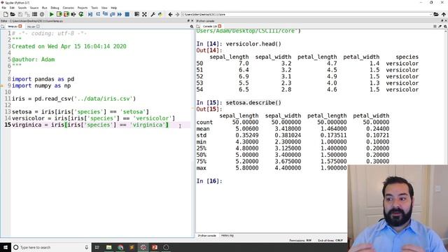 Filtering and Grouping DataFrame Features in Pandas смотреть онлайн