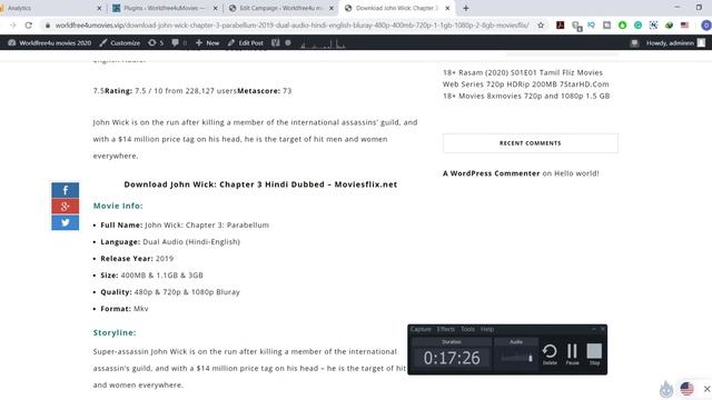 How To Create An AutoBlog In Wordpress | Wp-Automatic Plugin For Movie Download Website смотреть онлайн
